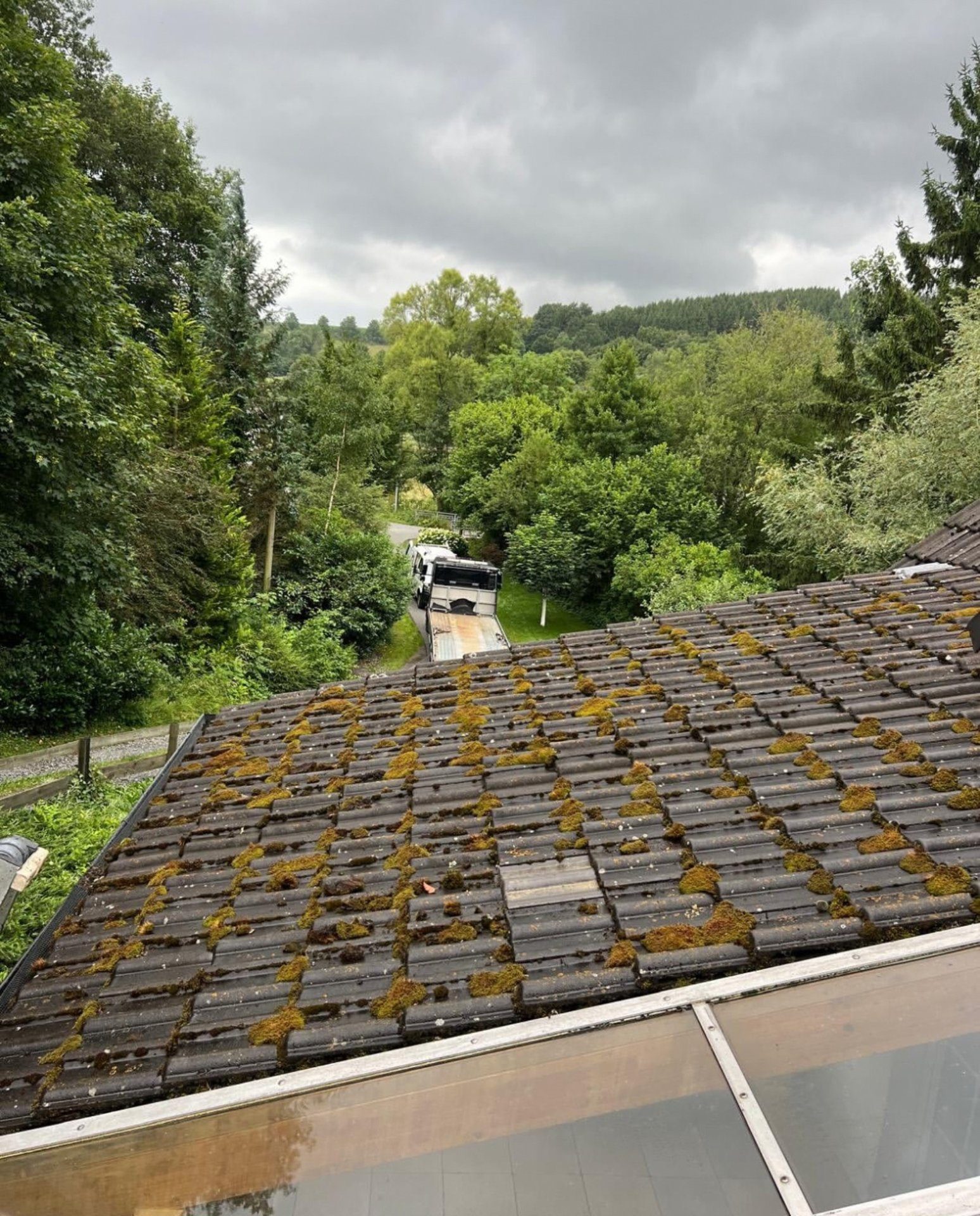 Dachreinigung Nachher